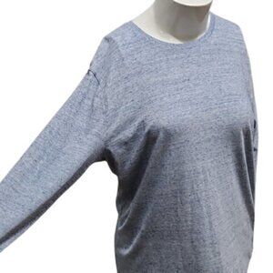 [Old Navy] Light Blue Scoop Neck Soft Wash Long Sleeve - Size XL